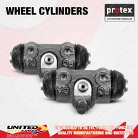 2x Rear Protex Wheel Cylinders for Volvo 360 2.0L B19E B200E 1982-1986