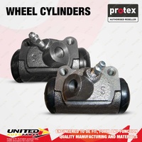 2x Front Protex Wheel Cylinders for Ford Fairmont Falcon XK XL XM XP 2.4 2.8 3.3