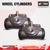 2 Rear Protex Wheel Cylinders for Ford Fairlane Custom ZA ZB ZC ZD ZF ZG 20.64mm