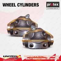 2x Front Protex Wheel Cylinders for Holden F E Series FB FC FE FJ EK 48 2.2 2.3