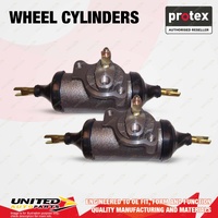 2x Rear Protex Wheel Cylinders for Dodge AT4 575 660 675 690 5.2L 1963-1974