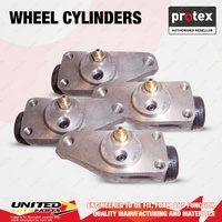 4x Front Protex Wheel Cylinders for Dodge AT4 575 660 675 690 5.2L 1963-1974