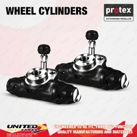 2x Rear Protex Wheel Cylinders for Audi Fox 1.5 1.6 74-79 W/O load sensing valve
