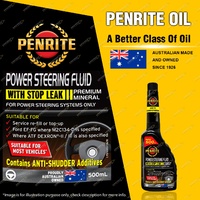 Penrite Power Steering Fluid 500ml for PEUGEOT 205 206 306 405 406 505 604 605