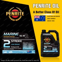 Penrite Semi Synthetic MARINE OUTBOARD 2 STROKE OIL Engine Oil 4L