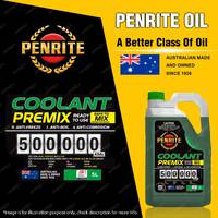 Penrite 500,000KM Green Coolant Premix Engine Coolant 5 Liter Safe to MIX