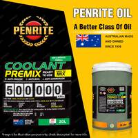 Penrite 500,000KM Green Coolant Premix Engine Coolant 20 Liter Safe to MIX