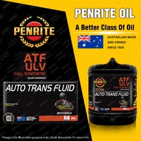 Penrite Full Synthetic ATF ULV Ultra Low Viscosity Auto Transmission Fluid 20L