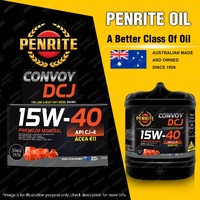 Penrite Premium Mineral Convoy DCJ SAE 15W-40 Engine Oil 20L for Diesel Vehicles