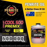 Penrite 500,000KM Red Coolant Premix Engine Coolant 10 Liter Silicate Free