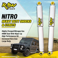 Pair Rear Raw 4x4 Nitro Shock Absorbers 2 Inch Lift for FORD MAVERICK Y60 G6006Y