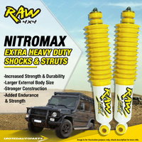 Rear Raw 4x4 Nitro Max Shocks 2 Inch Lift for LANDCRUISER FZJ HZJ 105R SERIES