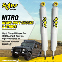Front Raw 4x4 Nitro Shocks 2 Inch Lift for LANDCRUISER PRADO RJ KZJ LJ 77 78 79