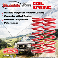 Front 50mm 0-GVM Rancho Coil Springs for Jeep Wrangler JL Rubicon Models 2017-On