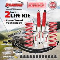 2" 50mm HD Lift Kit Rancho Shock Coil Leaf Springs for Toyota Land Cruiser 79