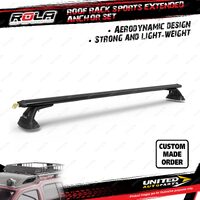 Rola Sports Extended Anchor Roof Rack Bar for Peugeot Partner K9 Van 08/2019-On