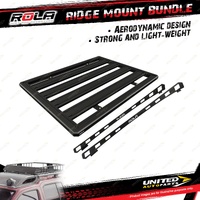 Rola Ridge Mount Bundle for Ford Ranger PX 4D Ute Wildtrack 06/2012-04/2022