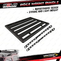 Rola Ridge Mount Bundle Roof Rack Accessory for Ssangyong Musso Q200 2018-2021
