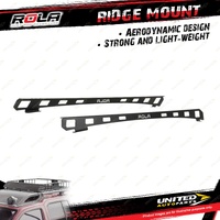 Rola Ridge Mount Roof Rack Accessory for Toyota Landcruiser 76 Series 3/2007-On