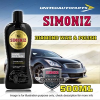 Simoniz Diamond Wax and Polish 500ml Eliminates Micro Scratches And Swirls