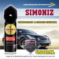 Simoniz Upholstery & Carpet Cleaner 400ML Unique Cleaning Brush Head