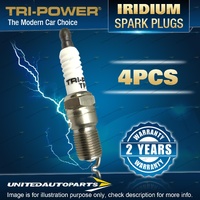 4 x Tri-Power Iridium Spark Plugs for Volvo S60 S90 V40 V60 XC40 XC60 XC90 4Cyl