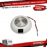 Trojan Trailer Electrical Light Led Sur Mt White Cab 12V for Vehicle Accessories