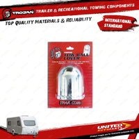 Trojan Tow Ball Cover Protector Chrome for Trailer Caravan Towing Accessories
