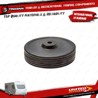 Trojan 6 Inch Solid Wheel for Trailer Jockey Wheels Parts Vehicle Accessories