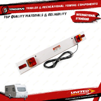 Trojan 1.2m Trailer Light Board 6m Cable Electrical Assemblies Power Harnesses