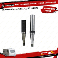 Trojan Non Braked Stub Axle SL 39mm Round 135mm 270mm for Trailer Caravan Parts