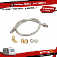 Trojan Hose Kit Tilt Boom Stainless Steel for Trailer Brake Hoses & Cables