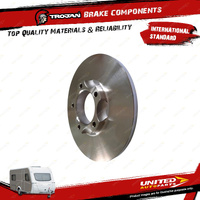 Trojan Brake Disc Rotor 225 Stainless Steel for Trailer Caravan Components