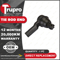 Premium Quality 1 Pc Trupro LH Outer Tie Rod End for HOLDEN GEMINI RB 1985-88