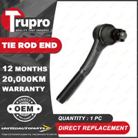 Premium Quality 1 Pc Trupro RH Outer Tie Rod End for Toyota Hilux 2WD RN2 SERIES