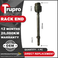 1 x Trupro Rack End for Holden COMMERCIAL Luv 2WD KB20 KB25 1972-1981