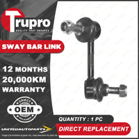 1 Pc Trupro Rear LH Sway Bar Link for Kia Sorento UM 2.2L 2.4L 3.3L 3.5L 15-20