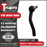 1 Pc Trupro RH Tie Rod End for Renault Captur J87 Clio MK4 Koleos H45 2008-2020