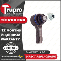 1 Pc Trupro RH Tie Rod End for Audi Q7 4M 4L 3.0L 3.6L 4.1L 4.2L 5.9L Quattro