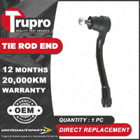 1 Pc Trupro Right Tie Rod End for Hyundai Accent MC Hatchback Sedan 1.6L 06-10