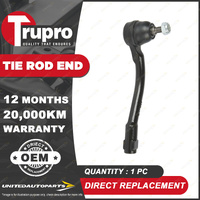 1 Pc Trupro Left Tie Rod End for Hyundai Accent MC Hatchback Sedan 1.6L 06-10