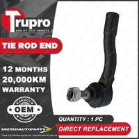 1 Pc Trupro Outer Left Tie Rod End for Holden Viva JF Hatch Sedan Wagon 05-09
