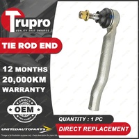 1 Pc Trupro Right Tie Rod End for Nissan March K13 Hatchback 1.2L 1.5L 2010-2022