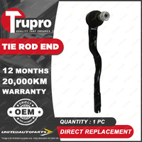 1 Pc Trupro Left Tie Rod End for BMW 3 Seires M3 E46 Z3 E36 E85 1998-2009