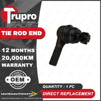 1 Pc Trupro Outer Left Tie Rod End for Daihatsu Feroza Rocky SUV Wagon 1.6 88-99