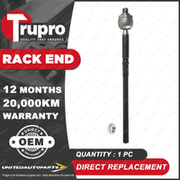 1 Pc Trupro Rack End for Ford Fiesta WT WS WZ Sedan Hatchback 2010-2019