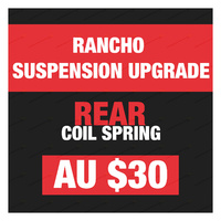 Upgrade to Rear Heavy Duty Rancho Coil Springs - Purchase with Rancho