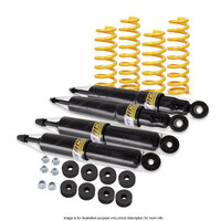 F+R Shocks Raised Comfort Coil King Springs for Toyota Landcruiser HDJ100 UZJ100