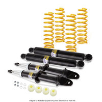 Front Rear Shock Absorber Raised King Spring for Ford Falcon Fairmont BA XR6 XR8