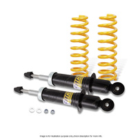 Rear Shock Absorbers Raised King Coil Springs for Holden Commodore VF Sedan Ute